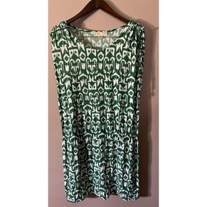 MICHAEL Michael Kors Green and White Tunic Top